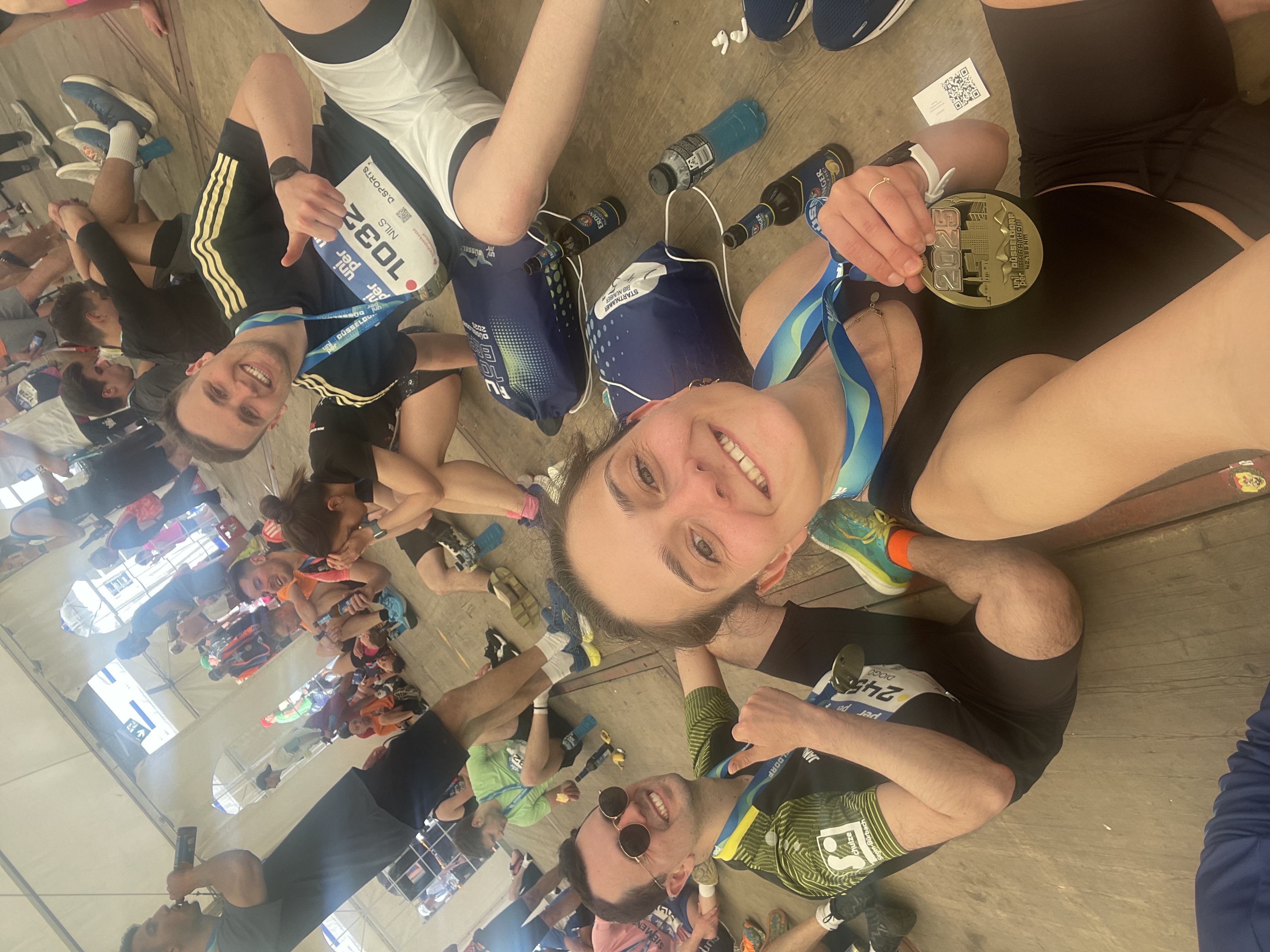 Melise und Diogo Souto Tuna meistern Marathon in Düsseldorf