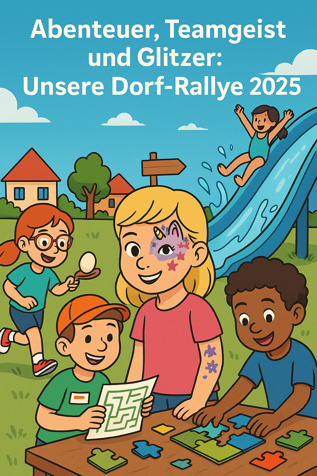 Abenteuer, Teamgeist und Glitzer: Unsere Dorf-Rallye 2025