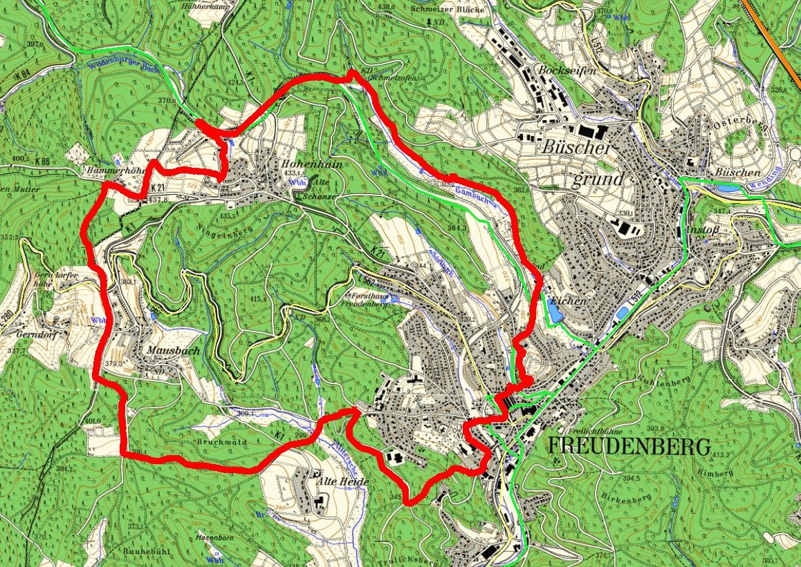 Wanderung 11.03.2026 Freudenberg Fachwerkweg