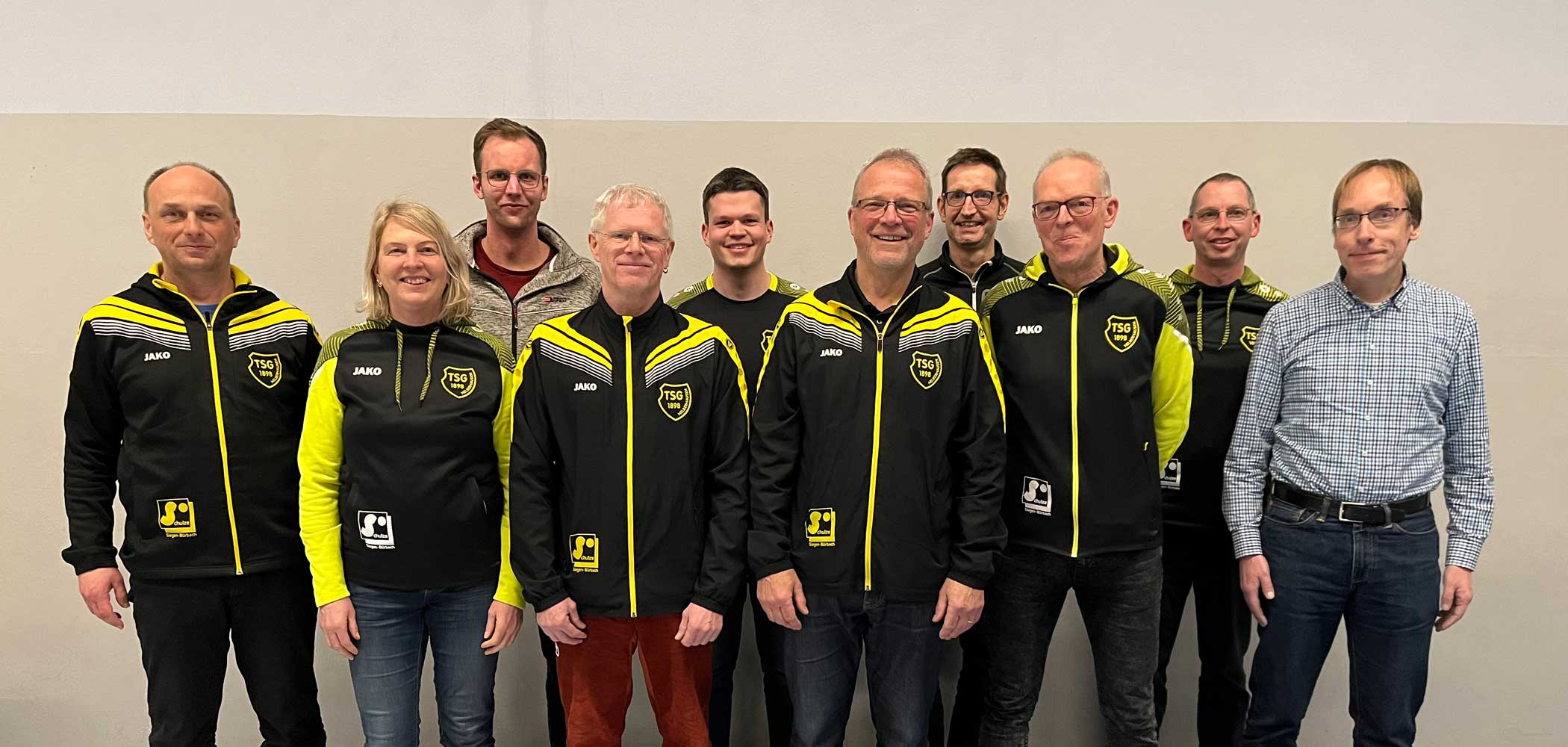 Der Vorstand des TSG Helberhausen